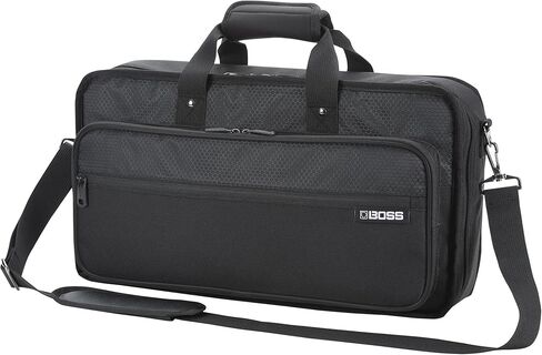 BOSS CB-BM-M | Multi-Effects Case | Compatible GT-1000, GX-100, ME-90, & ME-90B | Lightweight & Durable | Thick Internal Padding | Adjustable Shoulder Strap | Versatile Accessory Pockets in Saudi Arabia