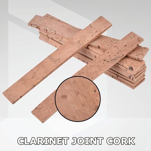 GOTOTOP Clarinet Repair Kit 10pcs Clarinet Neck Joint Corks Repair Kit Essential Accessories for Woodwind Instrument Maintenance in Saudi Arabia