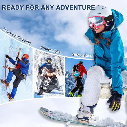 OXG Ski Snowboard Goggles for Men Women, UV Protection Ski Snow Goggles for Adult Youth Winter Snow Sports in Kuwait