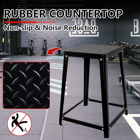 Plyometric Jump Box,12/18/24 Inch Anti-slip Plyo Box,Exercise Box Jump,Fitness Step Up Box Set for Home Gym Training in Kuwait