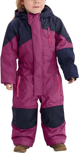 Snowsuit Toddler for Kids Boys Girls 2025 Winter Warm Waterproof Windproof Snowboarding Ski Suits One Piece Jumpsuit in Saudi Arabia