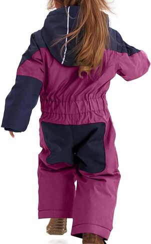 Snowsuit Toddler for Kids Boys Girls 2025 Winter Warm Waterproof Windproof Snowboarding Ski Suits One Piece Jumpsuit in Saudi Arabia