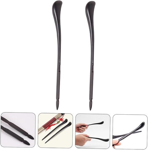 Professional Ebony Dulcimer Hammer for Yangqin Practice Comfortable Grip Musical Mallet Sticks Replacement Dulcimer Parts for Musicians and Amateurs in Saudi Arabia