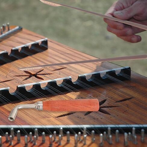 Dulcimer Wrench Tool with Handle Metal Head Compact Handheld Spanner for Precise Instrument Tone Tuning and Reliable Dulcimer in Kuwait