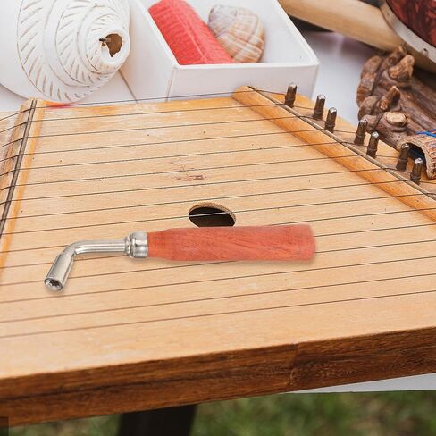 Dulcimer Wrench Tool with Handle Metal Head Compact Handheld Spanner for Precise Instrument Tone Tuning and Reliable Dulcimer in Kuwait