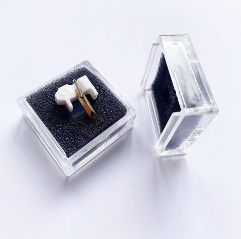 Turntable Diamond Replacement Stylus Needle For Shure M44E M55E N55E M80E AP76 DYNATRON 105 N44-7 DUAL GARRARD Cartridges Phonograph Accessories in Saudi Arabia