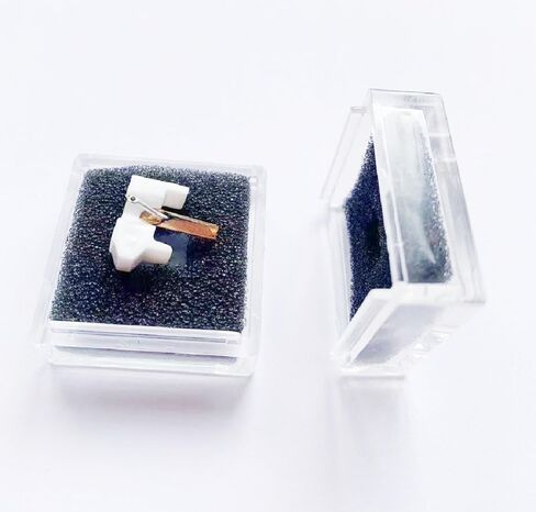 Turntable Diamond Replacement Stylus Needle For Shure M44E M55E N55E M80E AP76 DYNATRON 105 N44-7 DUAL GARRARD Cartridges Phonograph Accessories in Saudi Arabia
