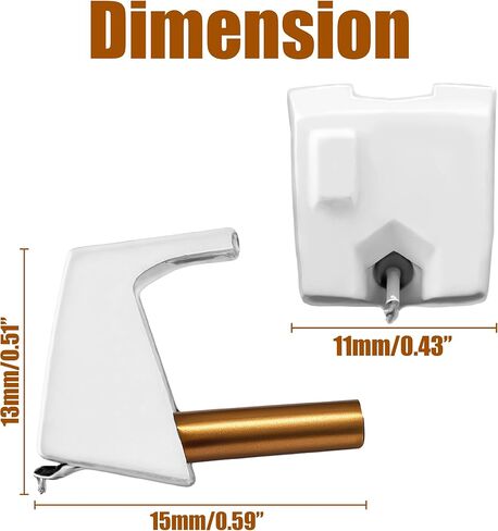 Stanton Needle Stylus Replacement – New DLC Elliptical Stylus for Pickering and Stanton Cartridges – One Turntable Cartridge in Box – D71EE L720EE Phonograph Record Player Hifi Accessories Upgrade in Kuwait