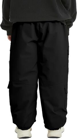 North Peak Kids Waterproof Snow Pants Outdoor Winter Insulated Ski Snowboard Pants for Boys Girls in Saudi Arabia