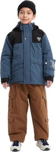 سراويل North Peak Kids المقاومة للماء للثلج في الهواء الطلق والشتاء معزولة للتزلج على الجليد للأولاد والبنات in Kuwait