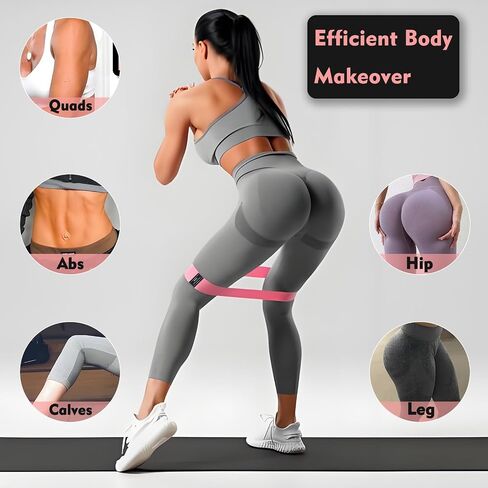 Pilates Ring Kit with Adjustable Ankle Wrist Weights, Resistance Bands, Ball, Pilates Equipment Ball for Home Workout to Tone, Sculpt and Strengthen, Fitness Magic Circle Rings for Yoga Women in Saudi Arabia