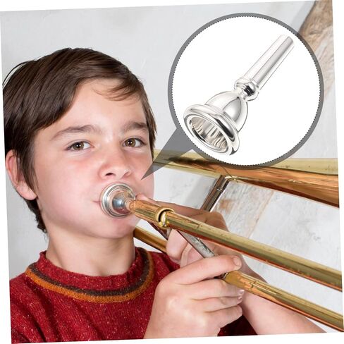 ملحق مطلي بقطعة الفم من BESTonZON Euphonium من أجل دقة نغمة الرياح والمتعلمين وإمكانية اللعب in Saudi Arabia