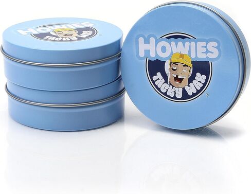 Howies Tacky Wax 3-Pack- Sticky Hockey Stick Wax, High Performance, Made in USA in Saudi Arabia