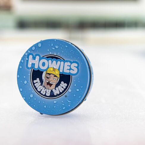 Howies Tacky Wax 3-Pack- Sticky Hockey Stick Wax, High Performance, Made in USA in Saudi Arabia