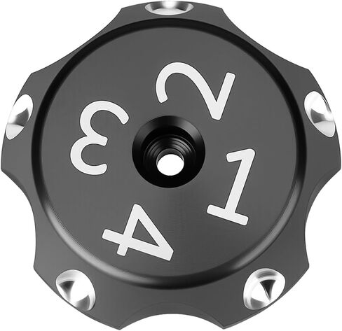Aluminum Rear Shock Decor Cover Suspension Adjuster Decor Cap for Can Am Ryker 600 900 Rally Edition Sport 2019-2025 Replacement Decorative Cap Accessories in Saudi Arabia