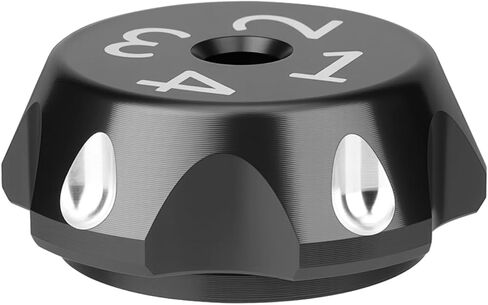 Aluminum Rear Shock Decor Cover Suspension Adjuster Decor Cap for Can Am Ryker 600 900 Rally Edition Sport 2019-2025 Replacement Decorative Cap Accessories in Saudi Arabia
