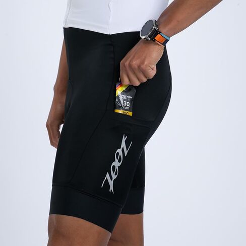بدلة رياضية للرجال من Zoot بدون أكمام Tri Aero SLVS FZ، بدلة Triathlon سريعة الجفاف بدون أكمام مع شامواه وتخزين السباق in Kuwait