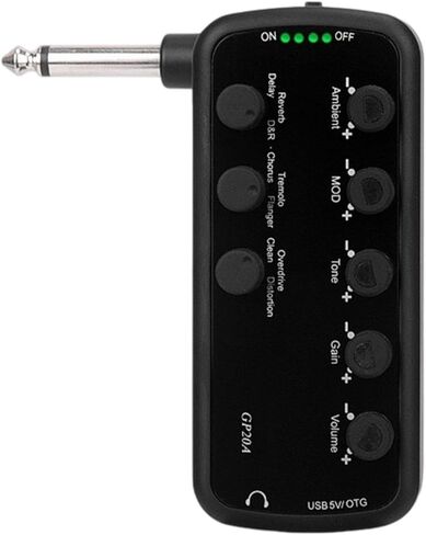 Electric Guitar Headphone Amplifier Plug and Play USB for Performances in Saudi Arabia