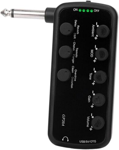 Electric Guitar Headphone Amplifier Plug and Play USB for Performances in Saudi Arabia