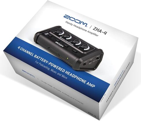 مكبر صوت ZHA-4 مفيد لسماعات الرأس من Zoom، حزمة مع سماعات رأس شاشة TAPH100 ​​وكابل توصيل TRS من Platinum Pro مقاس 10 بوصات in Saudi Arabia