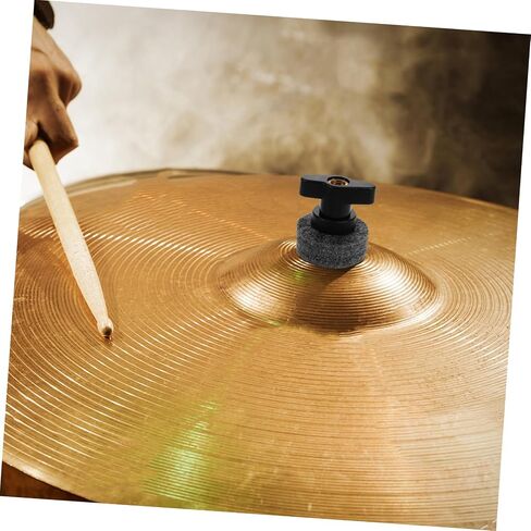 Toyvian 1set Cymbal Stand Accessories Drum Kit Mounts Felt Pads and Plastic Sleeves for Secure Cymbal Placement and in Saudi Arabia