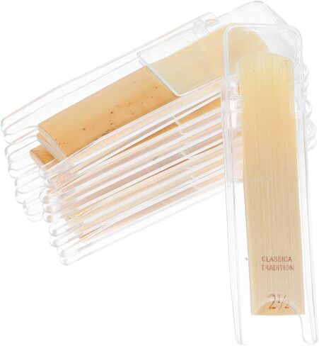 10pcs Soprano Saxophone Reeds Durable Wooden Reeds for Enhanced Playability Compatible with Soprano Saxophones Robust Construction for Long Term Use for Musicians and Beginners in Saudi Arabia