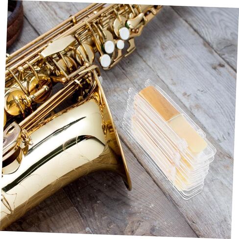 10pcs Soprano Saxophone Reeds Durable Wooden Reeds for Enhanced Playability Compatible with Soprano Saxophones Robust Construction for Long Term Use for Musicians and Beginners in Saudi Arabia