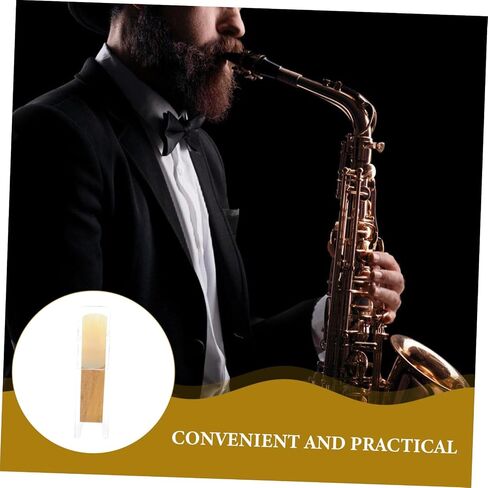 10pcs Soprano Saxophone Reeds Durable Wooden Reeds for Enhanced Playability Compatible with Soprano Saxophones Robust Construction for Long Term Use for Musicians and Beginners in Saudi Arabia
