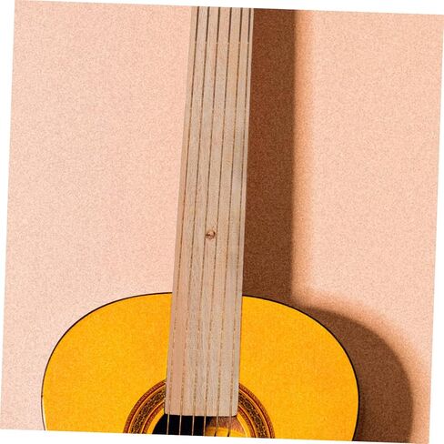 VANZACK Replacement Acoustic Guitar Neck Wood Neck for Classical Guitars Easy Installation Ergonomic Design for Enhanced Playability Artistic Folk Style Luthier Tool in Saudi Arabia
