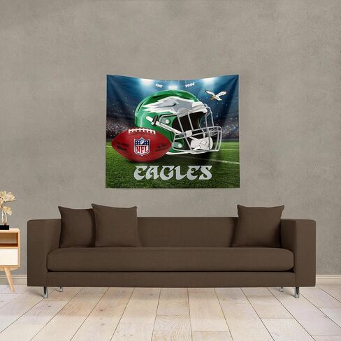 ملصق حائط مطبوع عليه Northwest The Company NFL Retro Philadelphia Eagles، مقاس 86.36 سم × 101.6 سم، وقت اللعب، كيلي جرين in Saudi Arabia