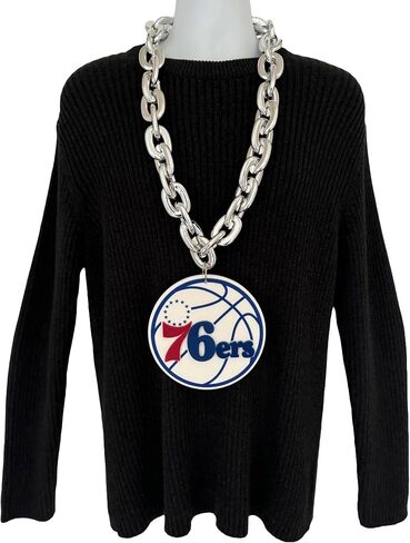 سلسلة مروحة فيلادلفيا 76ers من أمينكو، فضية in Saudi Arabia