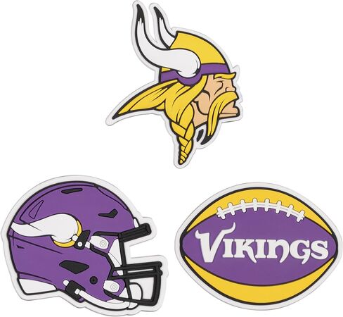 FOCO NFL unisex-adult NFL Team Logo 3-Pack Tailgate Tote Bag Charms in Saudi Arabia