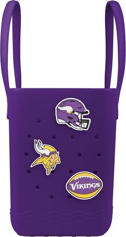 FOCO NFL unisex-adult NFL Team Logo 3-Pack Tailgate Tote Bag Charms in Saudi Arabia