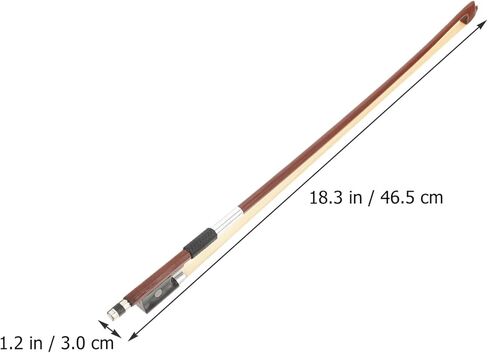Violin Bow Replacement 1/10 1/16 Stunning Fiddle Bow for Violinists Fiddlers of All Skill Levels in Kuwait
