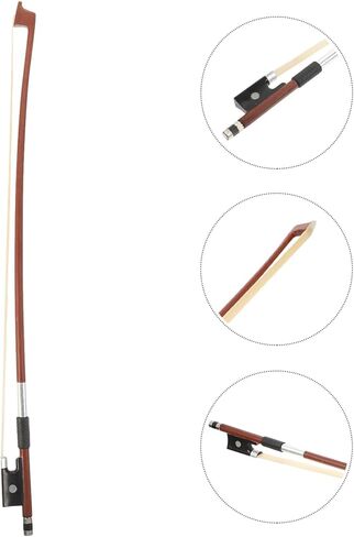 Violin Bow Replacement 1/10 1/16 Stunning Fiddle Bow for Violinists Fiddlers of All Skill Levels in Kuwait