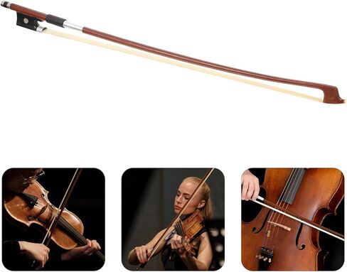 Violin Bow Replacement 1/10 1/16 Stunning Fiddle Bow for Violinists Fiddlers of All Skill Levels in Kuwait