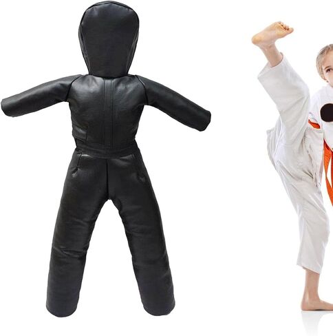 Generic Kids Wrestling Dummy Boxing Dummy Cover 120cm Unfilled for Boys Girls Tear Resistant MMA Wrestling Bag for Training in Saudi Arabia