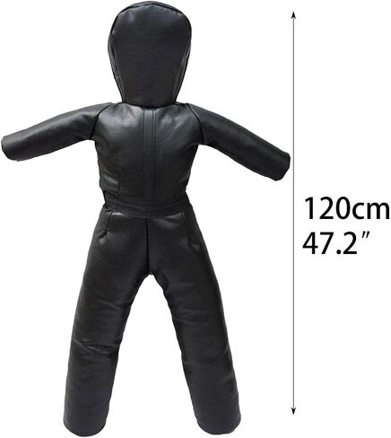 Generic Kids Wrestling Dummy Boxing Dummy Cover 120cm Unfilled for Boys Girls Tear Resistant MMA Wrestling Bag for Training in Saudi Arabia