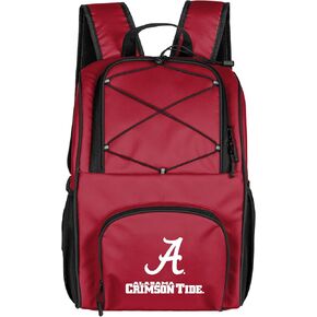 Logo Brands NCAA 24-Can Flex Backpack Cooler – Leak-Proof Lining, Bungee Cord Top & Shoulder Straps – Portable Cooler for Tailgates, Beach & Outdoor Events in Saudi Arabia