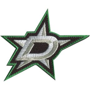رقعة خطافية للشعار الأساسي من Hedi Dallas Stars (صغير) (رقعة V elcro - لا يمكن كيها) (موزع الترخيص) - من HEDiGEAR in Saudi Arabia