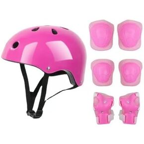 The 7-Piece Set Contains Knee Pads, Elbows and Wrist Guards, which are Suitable for Sports, Cycling, Roller Skating and Skateboarding. in Saudi Arabia