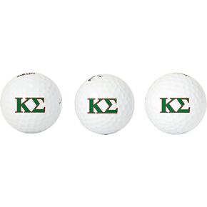 Desert Cactus Kappa Sigma Golf Balls 3 Pack Full Color Golf Ball (Letter) in Kuwait