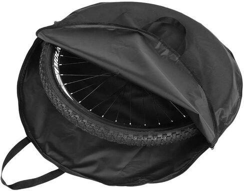 Bicycle Wheel Bag, Cycling Carrying Package Bags Nylon Material Bike Wheel Travel Case Accessories MTB Wheel Set for Road Mountain Bike in Saudi Arabia