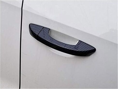 V&W S&ci&ro&cco MK3 Carbon Fiber Door Handle Cover, Chrome Trim Styling Accessory, 2008-2015 in Saudi Arabia