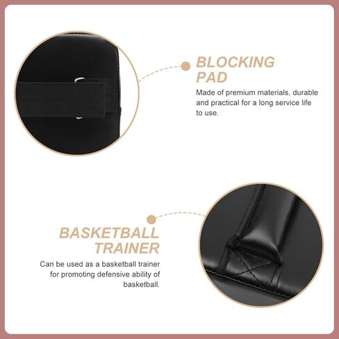 GANAZONO Convenient Blocking Pad Basketball Training Aid Supple Blocking Pad Material for Enhanced Defense Training in Saudi Arabia