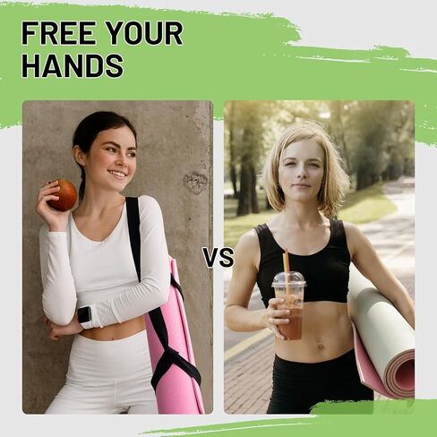Yoga Mat Straps for Carrying, Adjustable Yoga Mat Carrier, Yoga Mat Sling in Saudi Arabia