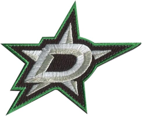 رقعة خطافية للشعار الأساسي من Hedi Dallas Stars (صغير) (رقعة V elcro - لا يمكن كيها) (موزع الترخيص) - من HEDiGEAR in Saudi Arabia