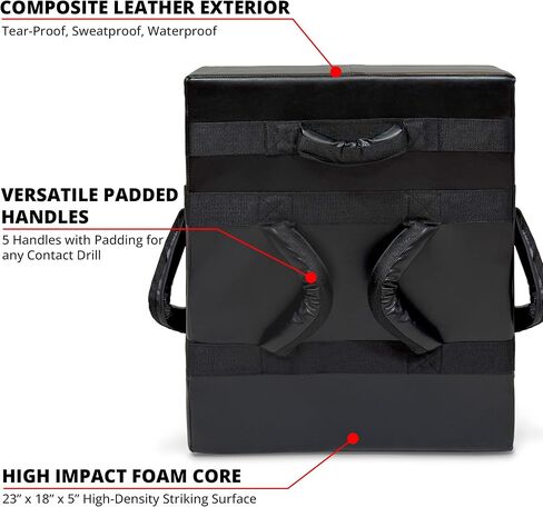 Blocking Pads - Tackle Dummy Ideal for Martial Arts & Sports Training (Football, Basketball, Hockey, Lacrosse and More) - Standard in Saudi Arabia