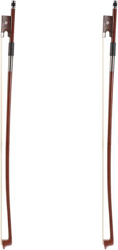 VOSAREA 3/4 Size Violin Bow - 2PCS Wooden Bow with Horse Hair Replacement for Students and - Ideal for Practice and Performance Durable and Easy to Use in Saudi Arabia