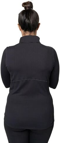 طبقة أساسية مريحة وممتصة للرطوبة وخفيفة الوزن للنساء من Hot Chillys Clima-Tek Zip T in Saudi Arabia